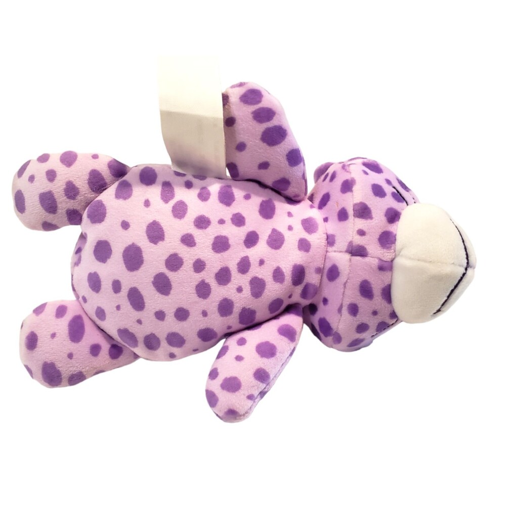 Purple Cheetah Cat Chili Pepper Rapidito Stuffed Animal Toy Cutetitos Basic Fun - Picture 5 of 6
